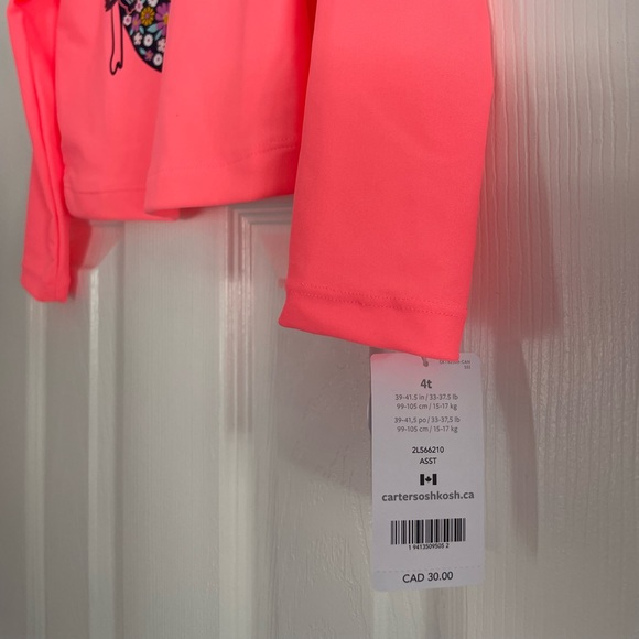 BNWT UPF50 Rash guard long sleeve with bottoms - Picture 2 of 5